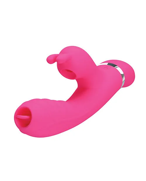 Vibrators | Liaoyang Baile Health Care Produ Pretty Love Phoenix Licking Rabbit Vibrator - Pink
