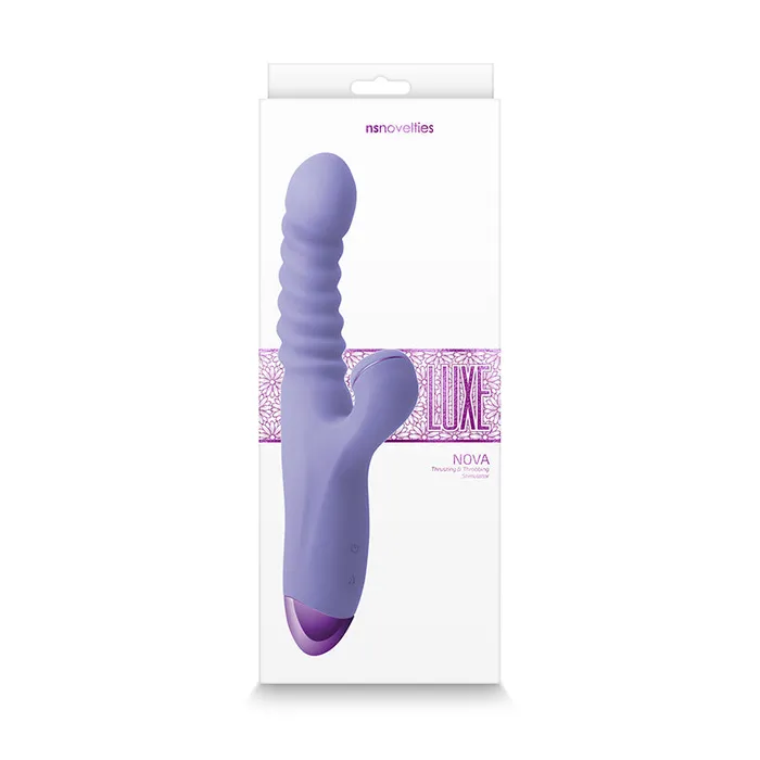 Vibrators | NS Novelties Luxe Nova - Purple - Clitoral Stimulator - (nsn-0209-35)