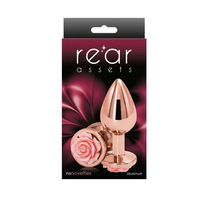 Vibrators Nsnovelties Rear Assets Rose Medium Pink