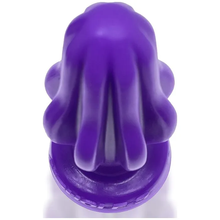 Vibrators | OxBalls Airhole-2 Finned Buttplug Eggplant