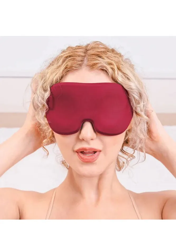 Vibrators | Saffron Blindfold - Red - Sportsheets
