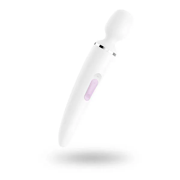 Vibrators Satisfyer Satisfyer Wander Woman White USB Rechargeable Massager Wand