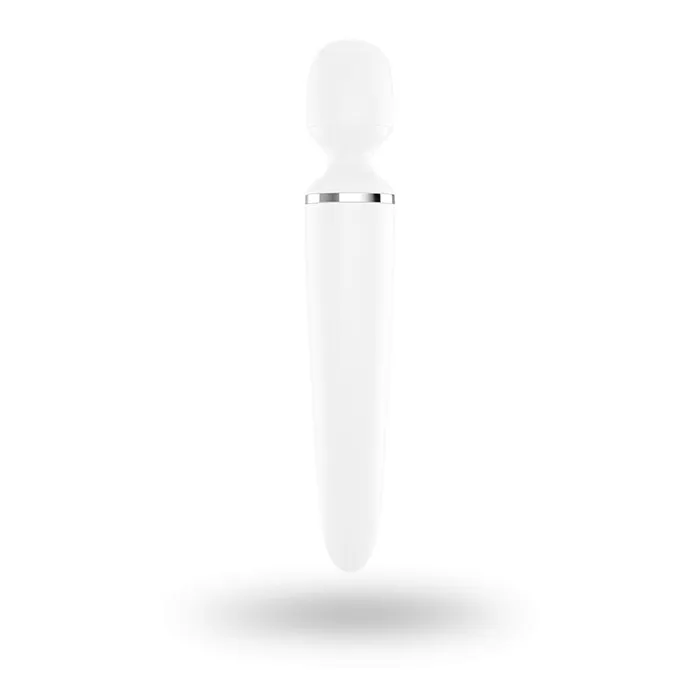 Vibrators | Satisfyer Satisfyer Wand-er Woman - White USB Rechargeable Massager Wand Vibrators | Satisfyer Satisfyer Wand-er Woman - White USB Rechargeable Massager Wand