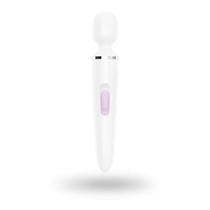 Vibrators | Satisfyer Satisfyer Wand-er Woman - White USB Rechargeable Massager Wand Vibrators | Satisfyer Satisfyer Wand-er Woman - White USB Rechargeable Massager Wand