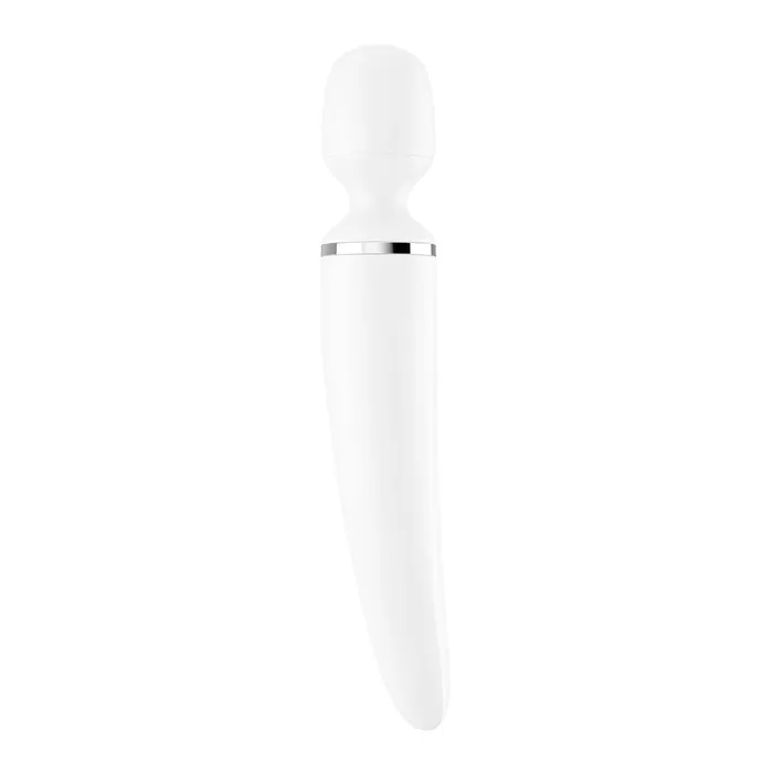 Vibrators | Satisfyer Satisfyer Wand-er Woman - White USB Rechargeable Massager Wand Vibrators | Satisfyer Satisfyer Wand-er Woman - White USB Rechargeable Massager Wand