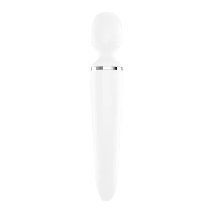 Vibrators | Satisfyer Satisfyer Wand-er Woman - White USB Rechargeable Massager Wand Vibrators | Satisfyer Satisfyer Wand-er Woman - White USB Rechargeable Massager Wand