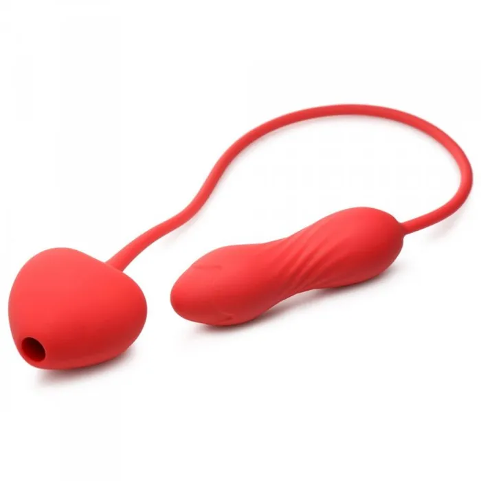 Vibrators Shegasm 10x Love On Me Suction Clit Stim Egg XR Brands