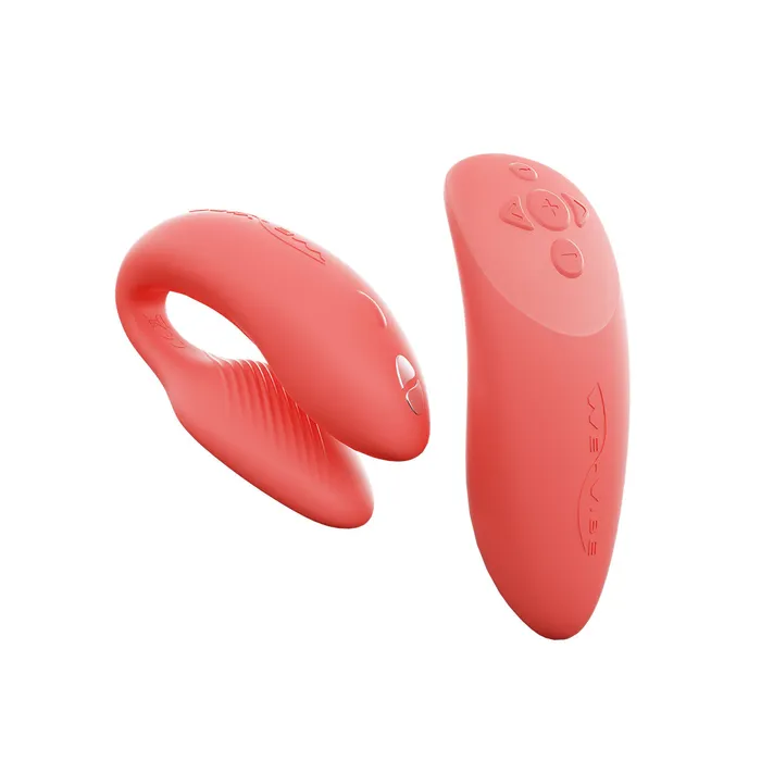 Vibrators WeVibe Chorus Dual Stimulator for Couples Crave Coral WeVibe