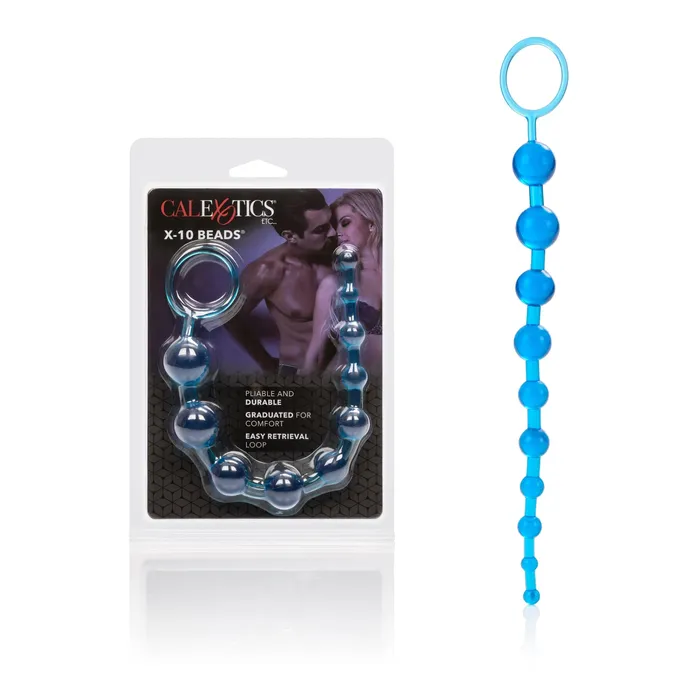 Vibrators X10 Beads Blue CalExotics