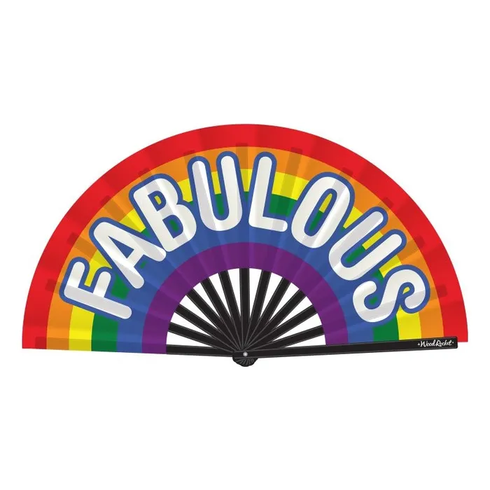 Wood Rocket Vibrators Fabulous Folding Fan