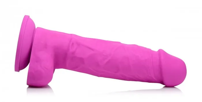 XR Brands Power Pecker 7 Inch Silicone Dildo With Balls | Dildos XR Brands Power Pecker 7 Inch Silicone Dildo With Balls | Dildos