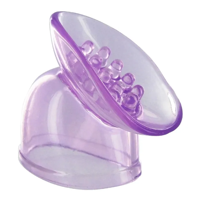 XR Brands Vibrators Lily Pod Tip Attachment Purple