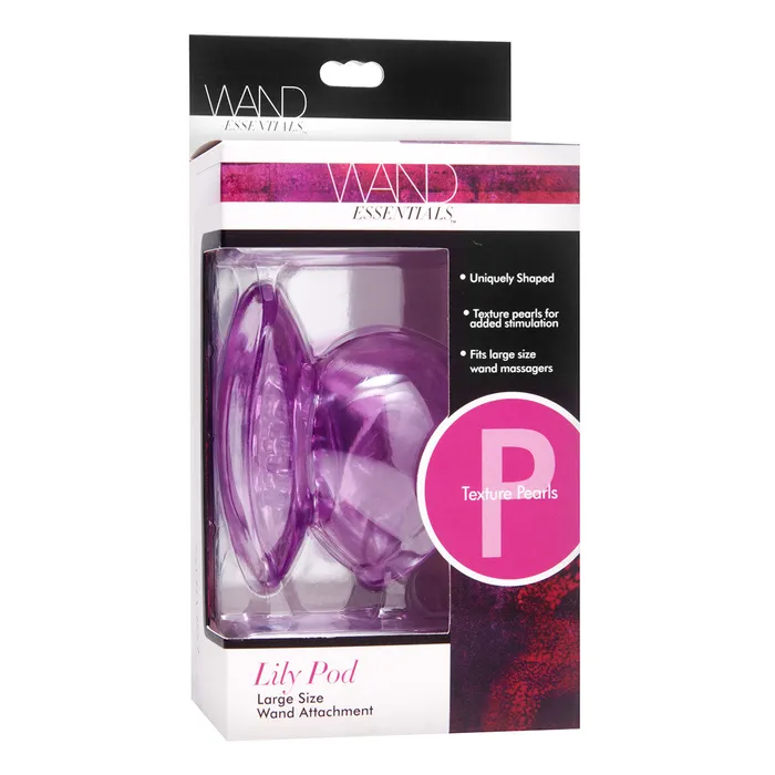XR Brands Vibrators | Lily Pod Tip Attachment - Purple