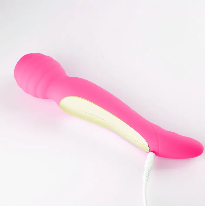 Zoe Rechargeable Dual Vibrating Wand Hot Pink | Maia Toys Vibrators