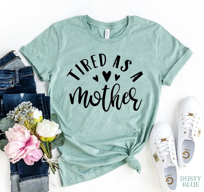Agate Vibrators Tired As A Mother Tshirt