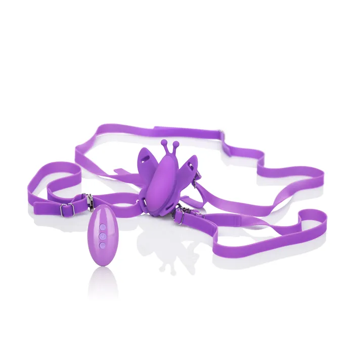 Anal California Exotic Venus Butterfly Silicone Remote Wireless Micro Butterfly