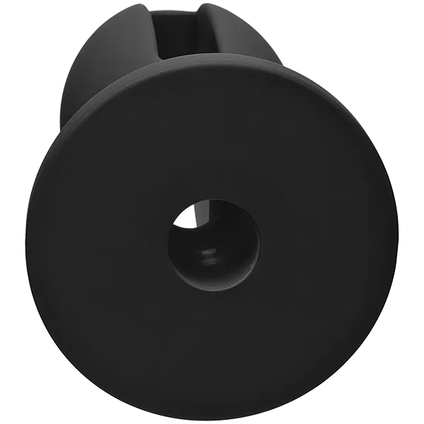 Anal Kink Wet Works 5 inch Silicone Lube Luge Plug Black Kink
