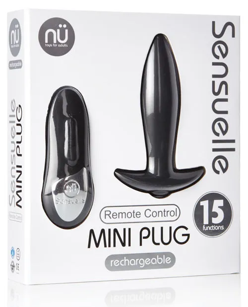 Anal Sensuelle Remote Control Rechargeable Mini Plug Novel Creations Usa INC