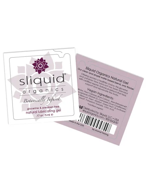 Anal Sliquid LLC Sliquid Organics Natural Lubricating Gel 17 oz Pillow
