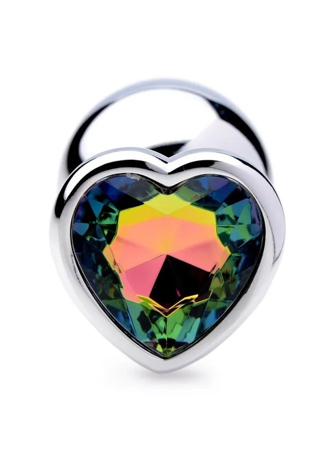Booty Sparks Rainbow Prism Heart Anal Plug Booty Sparks Anal