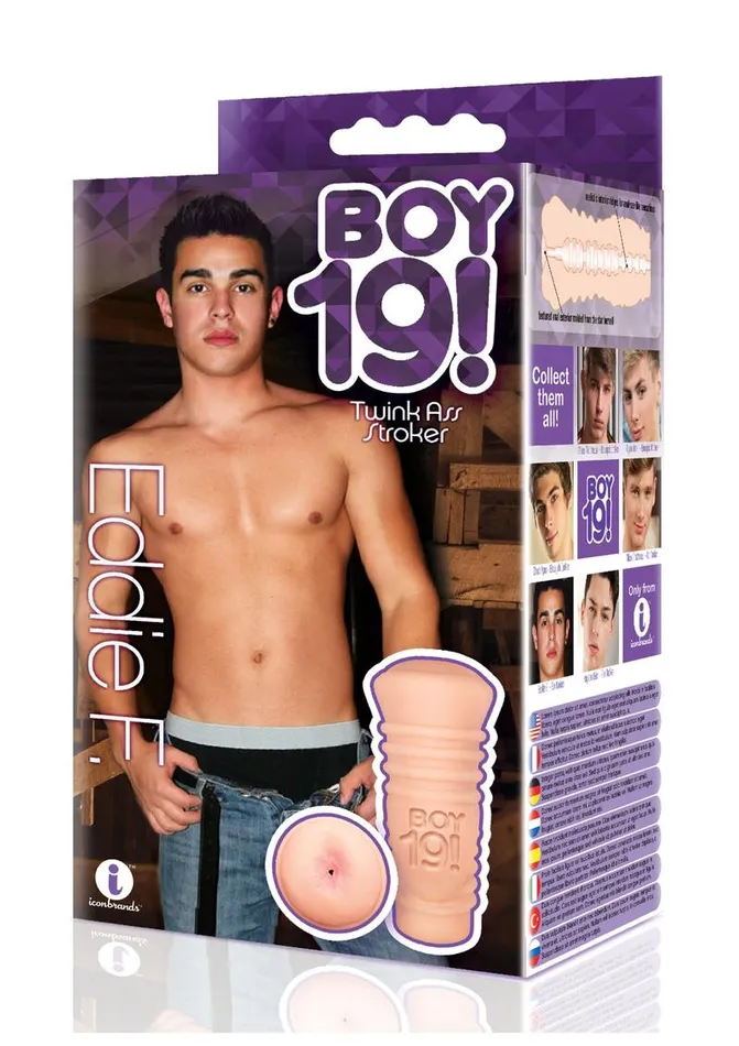 Boy 19 Male Sex Toys Boy 19 Teen Twink Stroker Eddie F