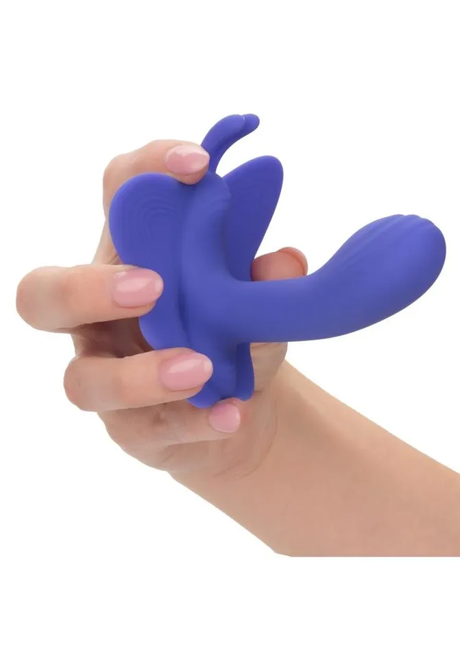 Calexotics Connect Venus Butterfly Rechargeable Silicone App Compatible Stimulator with Remote Connect Female Sex Toys