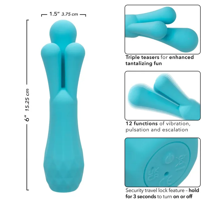 CalExotics Vibrators Gia Triple Teaser Vibrator