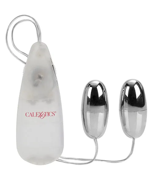 California Exotic Novelties Pocket Exotics Double Silver Bullets Dildos