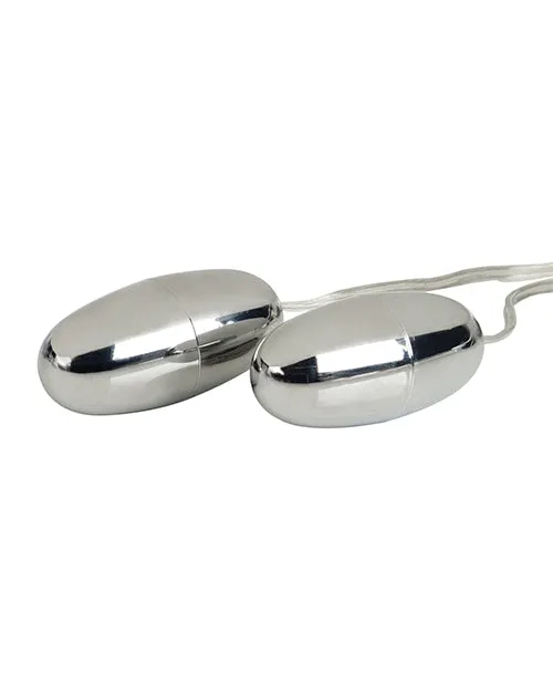 California Exotic Novelties Pocket Exotics Double Silver Bullets Dildos