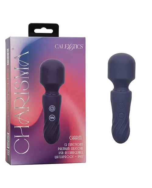 California Exotic Novelties Vibrators Charisma Charm Massager Blue