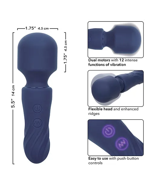 California Exotic Novelties Vibrators Charisma Charm Massager Blue