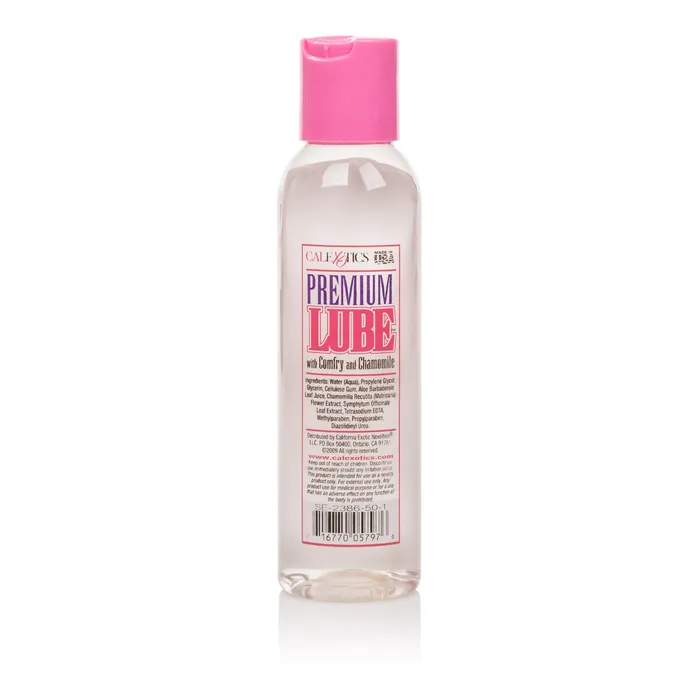 California Exotic Vibrators Premium Lube 4 Fl Oz 118ml