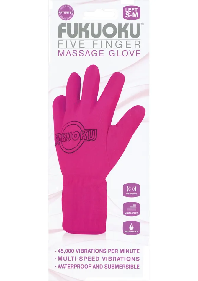 Couples Fukuoku Fukuoku Vibrating Massage Glove Left Hand