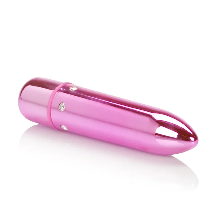 Crystal High Intensity Bullet Pink California Exotic Vibrators