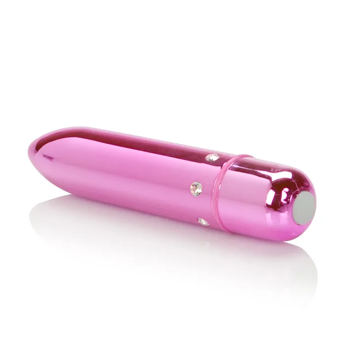 Crystal High Intensity Bullet Pink California Exotic Vibrators
