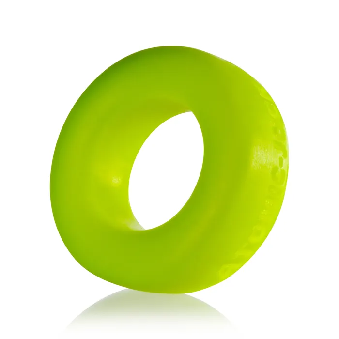 Dildos Ox Balls Cock T Small Comfort Cockring by Atomic Jock Acid Yellow