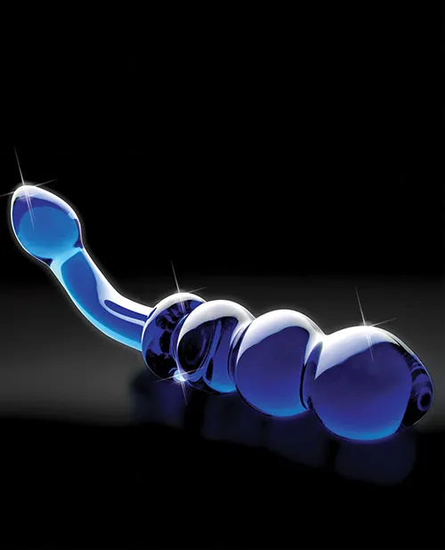 Dildos Pipedream Products Icicles No 31 Hand Blown Glass Blue G Spot