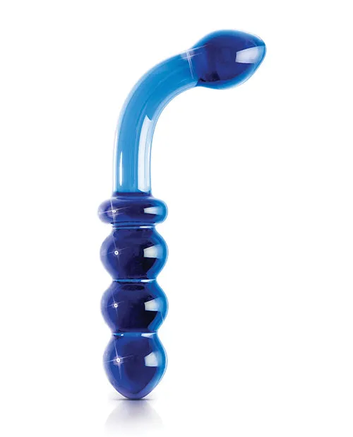 Dildos Pipedream Products Icicles No 31 Hand Blown Glass Blue G Spot
