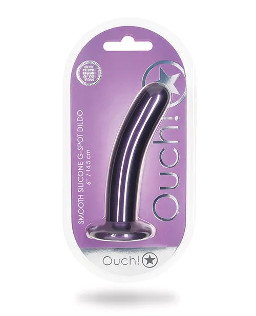 Dildos Shots America LLC Shots Ouch 6 Smooth Gspot Dildo