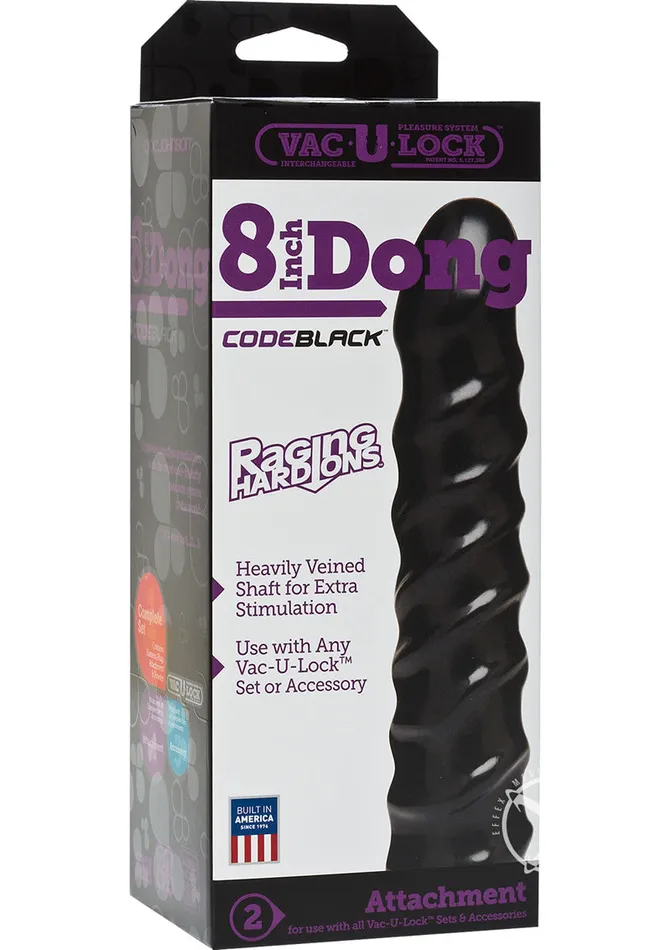 Dildos VacULock Codeblack Raging HardOns Dildo VacULock