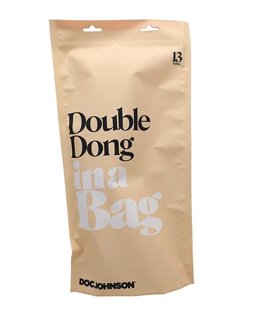 Doc Johnson Dildos In A Bag 13 Double Dong Clear