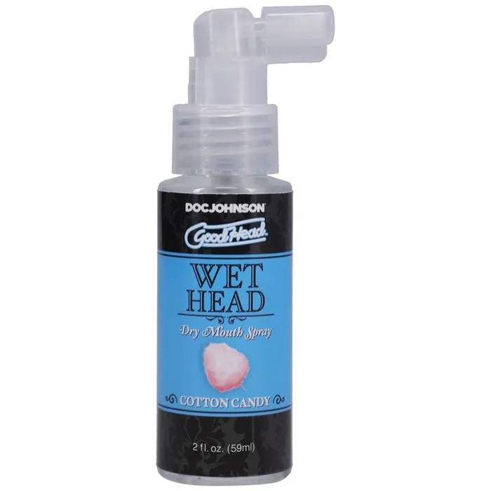 Doc Johnson Enhancers Goodhead Wet Head Dry Mouth Spray Cotton Candy Flavoured 59 ml Bottle Doc Johnson Enhancers Goodhead Wet Head Dry Mouth Spray Cotton Candy Flavoured 59 ml Bottle
