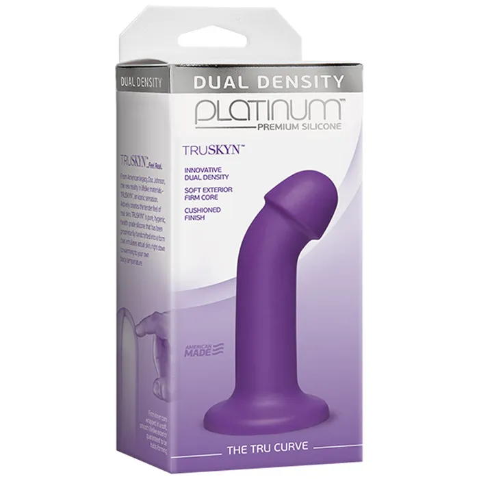 Doc Johnson Vibrators Platinum The Tru Curve Purple