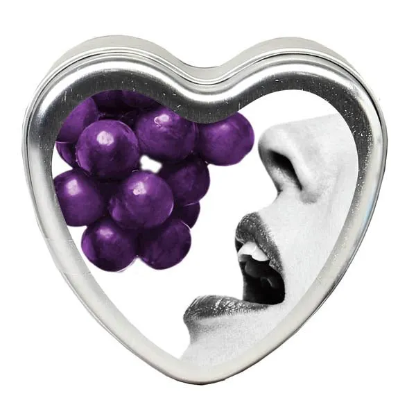 Earthly Body Couples Edible Massage Candle Grape Flavoured 113 g Earthly Body Couples Edible Massage Candle Grape Flavoured 113 g