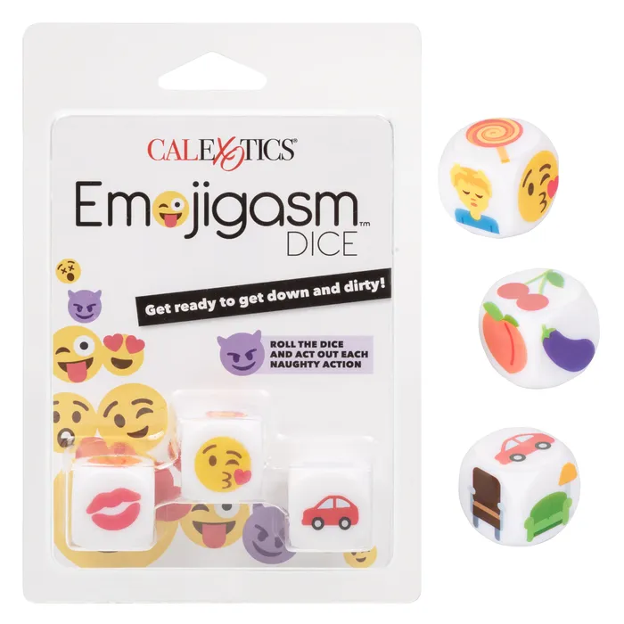 Emojigasm Dice California Exotic Vibrators