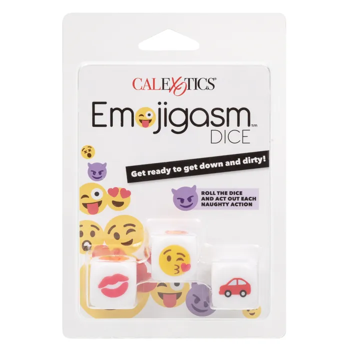 Emojigasm Dice California Exotic Vibrators