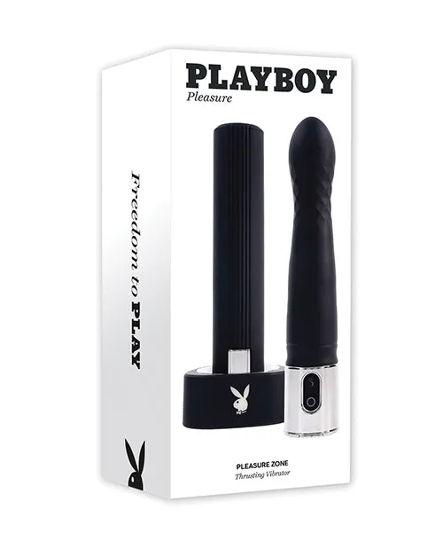 Evolved Novelties INC Vibrators Playboy Pleasure Pleasure Zone Vibrator 2AM Black