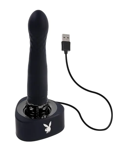 Evolved Novelties INC Vibrators Playboy Pleasure Pleasure Zone Vibrator 2AM Black Evolved Novelties INC Vibrators Playboy Pleasure Pleasure Zone Vibrator 2AM Black