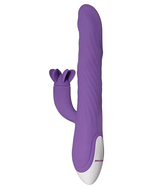 Evolved Tilt O Whirl Dual Stim Purple Evolved Novelties INC Vibrators