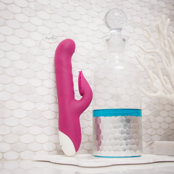 Evolved Vibrators Lovely Lucy Rotating Thrusting Rabbit Vibrator by Evolved Evolved Vibrators Lovely Lucy Rotating Thrusting Rabbit Vibrator by Evolved